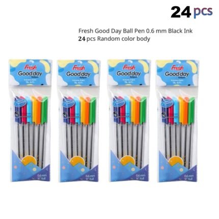 Fresh Sprint Ball Pen 0.6mm – 24 Pcs